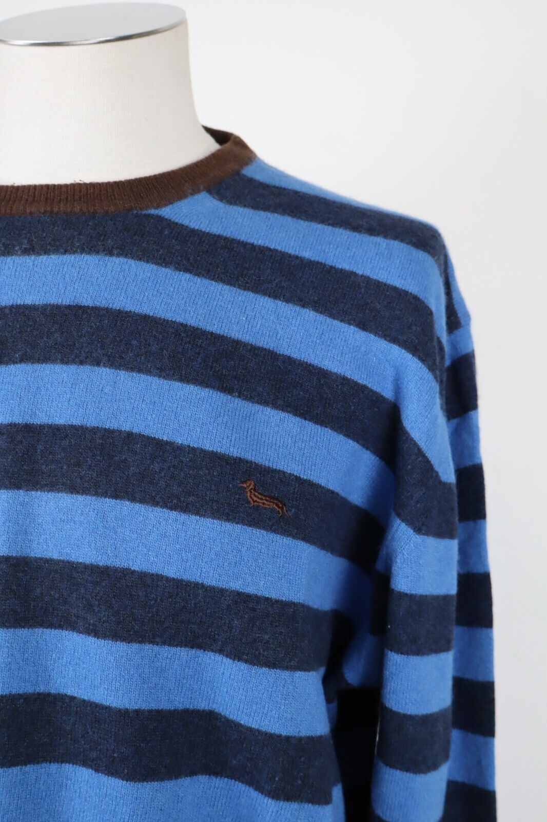 HARMONT & BLAINE MAGLIONE COTONE LANA VINTAGE UOMO Tg. 56 SWEATER MAN CASUAL