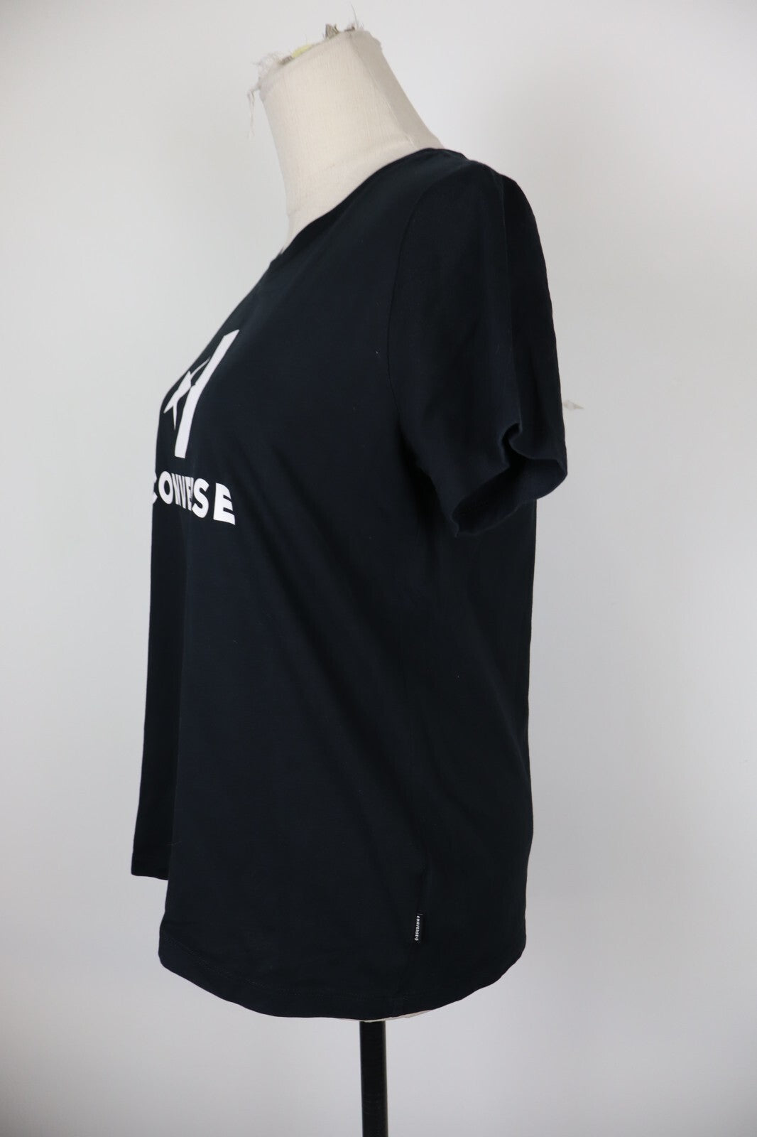 CONVERSE MAGLIA DONNA TG. L WOMAN CASUAL VINTAGE T-SHIRT TOP COTONE