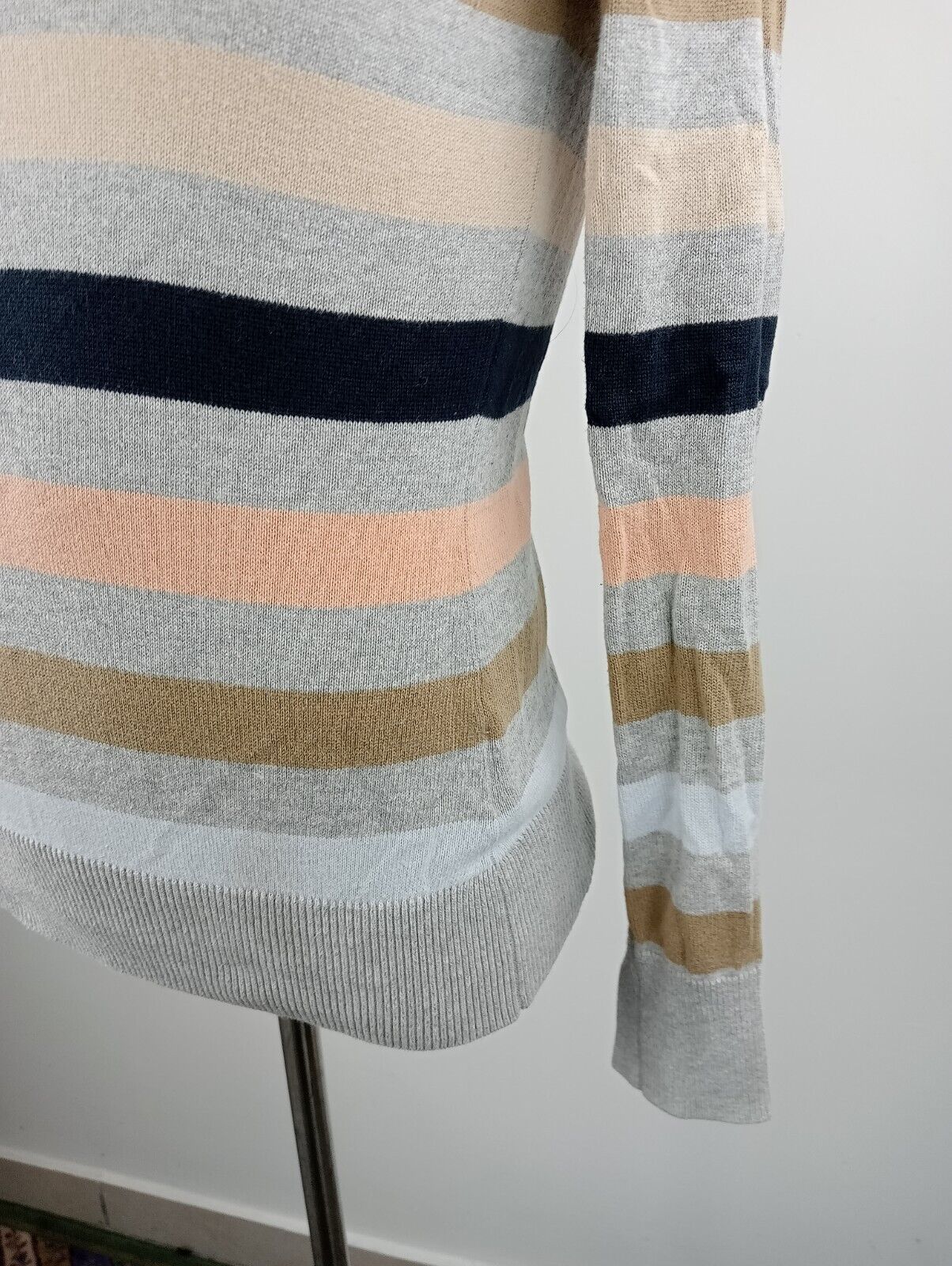 TOMMY HILFIGER MAGLIONE UOMO Tg. S MAN SWEATER CASUAL VINTAGE COTONE COTTON