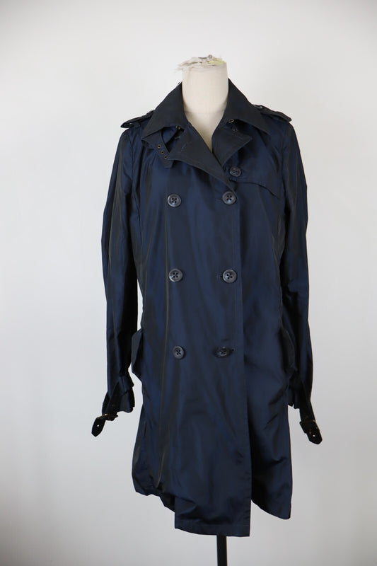 MARLBORO CLASSICS TRENCH CAPPOTTO DONNA Tg 46 WOMAN COAT VINTAGE CASUAL