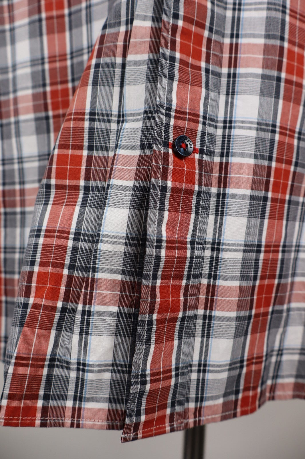 TOMMY HILFIGER TAILORED CAMICIA UOMO COTONE TG 45 18 MAN CASUAL VINTAGE SHIRT