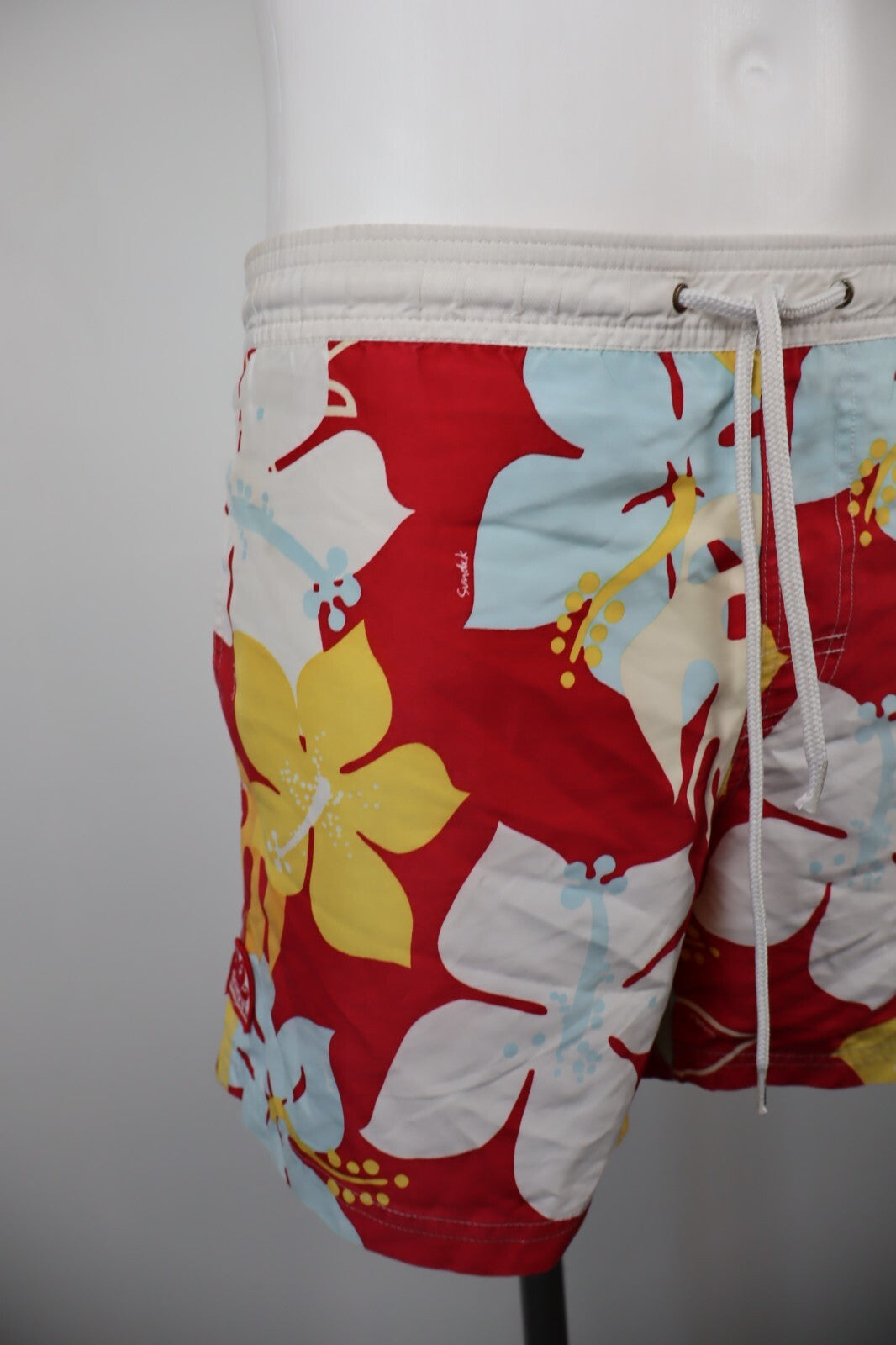 SUNDEK COSTUME PANTALONCINO MARE UOMO TG L MEN SWIMSUIT VINTAGE CASUAL