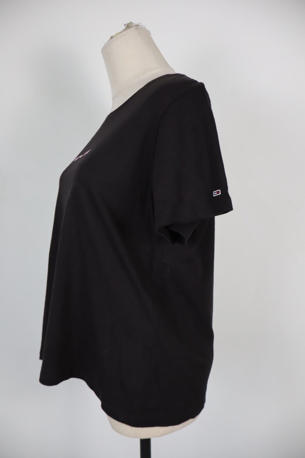 TOMMY HILFIGER MAGLIA COTONE DONNA TG. XL WOMAN CASUAL VINTAGE T-SHIRT COTTON