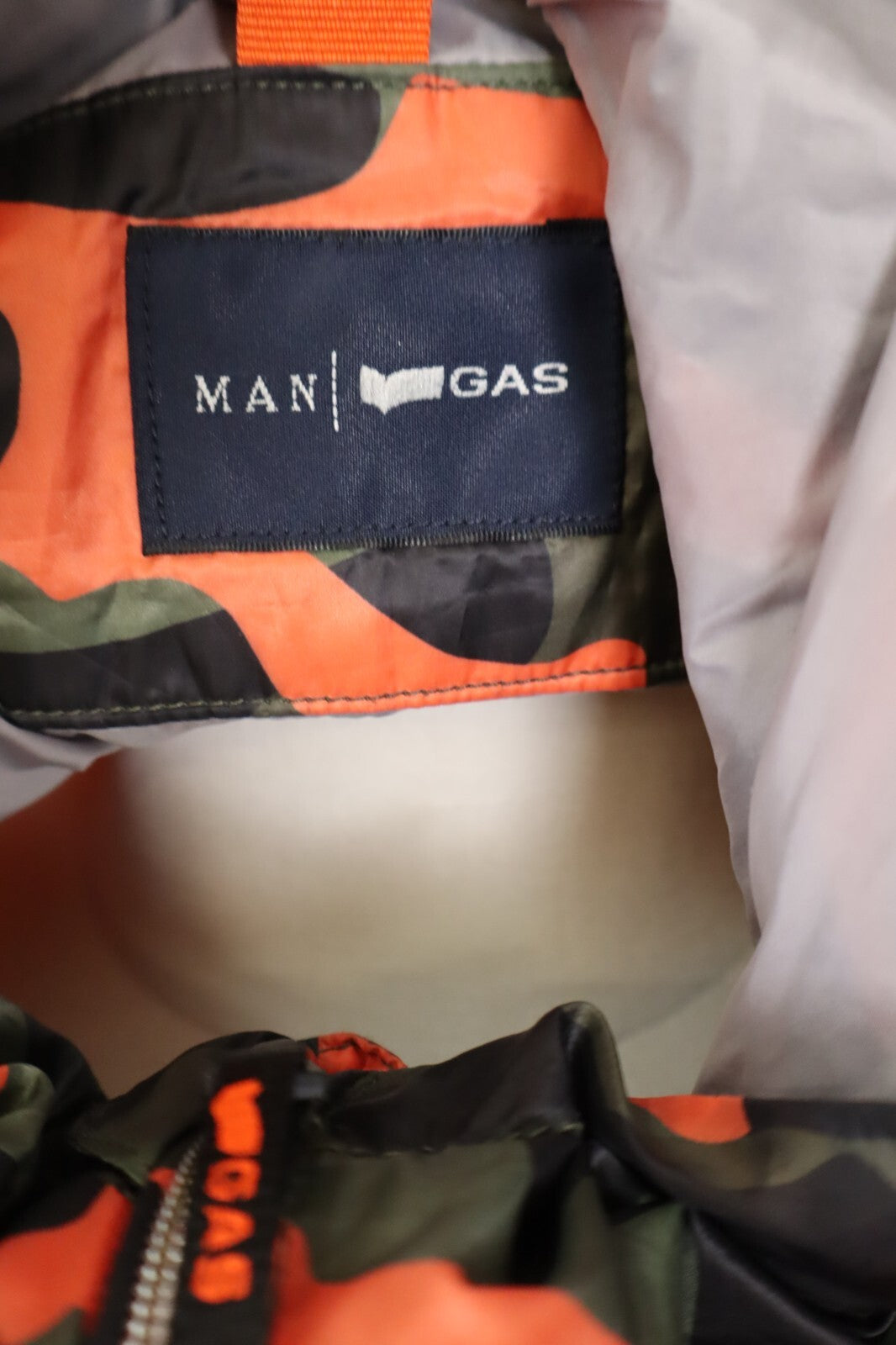 GAS GIUBBINO IMPERMEABILE UOMO TG 52 MAN GIACCA VINTAGE SPORT