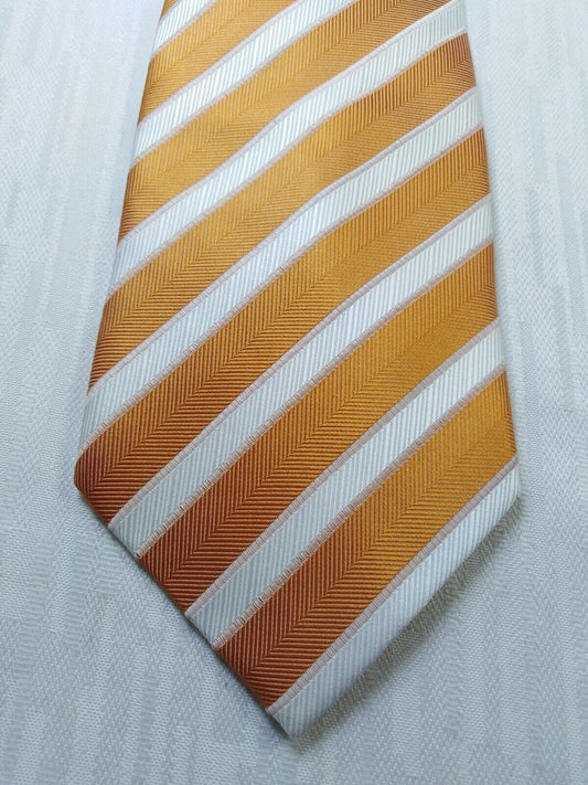 GIORGIO MARIANI 100% SETA SILK TIE CRAVATTA NECKTIE ITALY VINTAGE SELF TIPPED