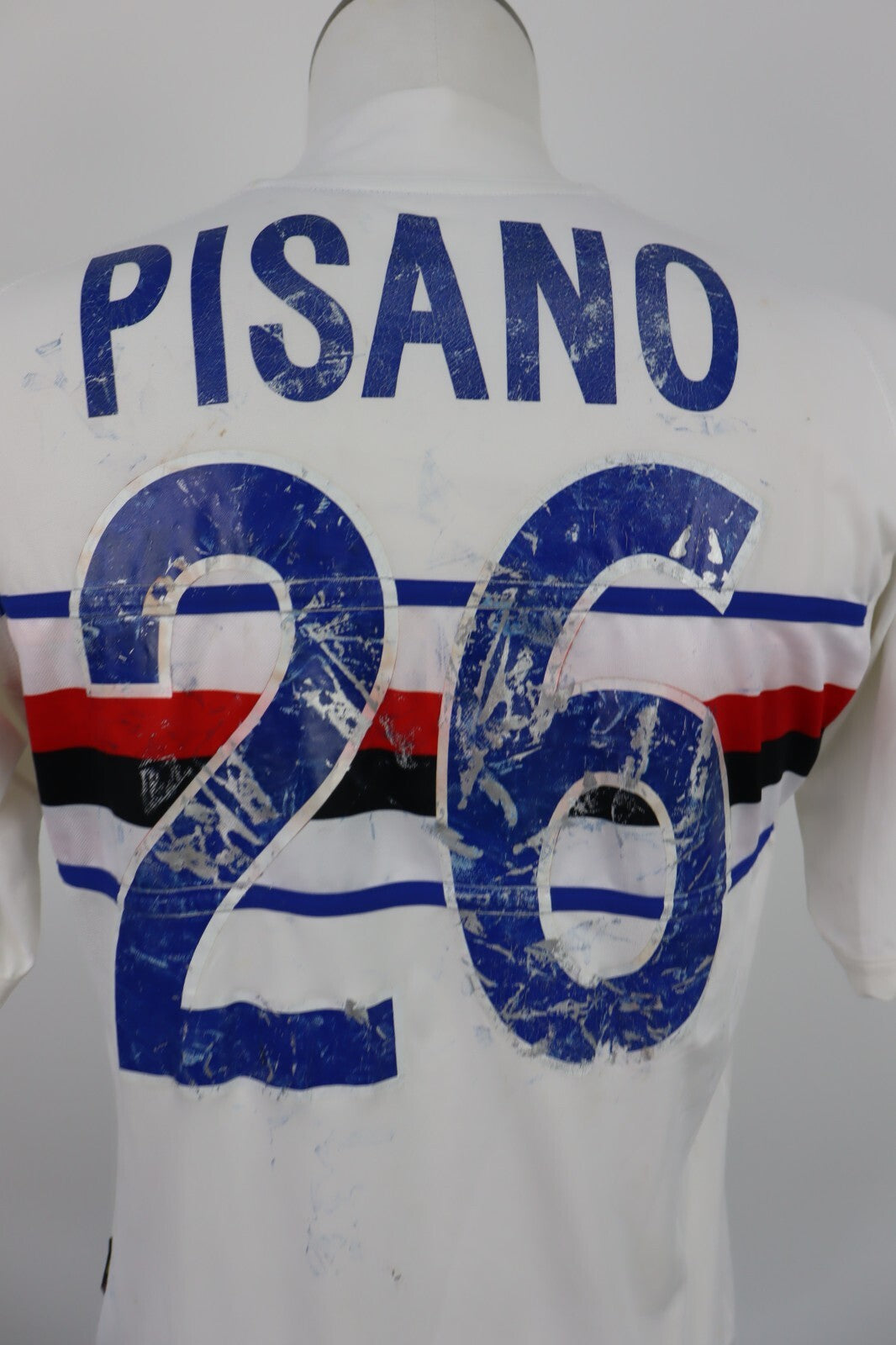 KAPPA SAMPDORIA PISANO N  26 MAGLIA CALCIO TG XL UOMO MAN T-SHIRT SOCCER SPORT