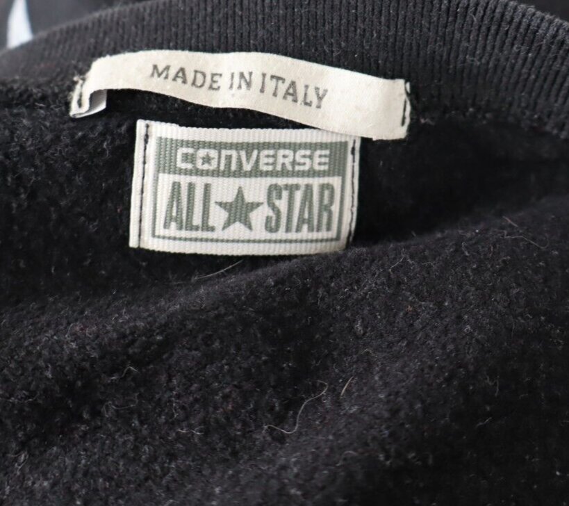 CONVERSE FELPA MAGLIA DONNA Tg S WOMEN CASUAL VINTAGE SPORT SWEATSHIRT
