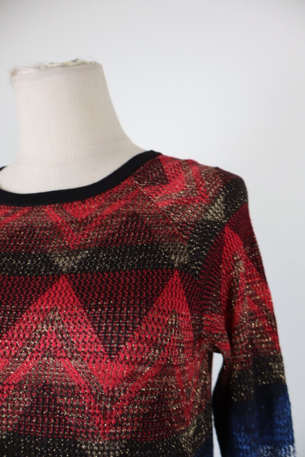 DESIGUAL MAGLIA DONNA TG. M WOMAN CASUAL VINTAGE T-SHIRT TOP COTONE COTTON