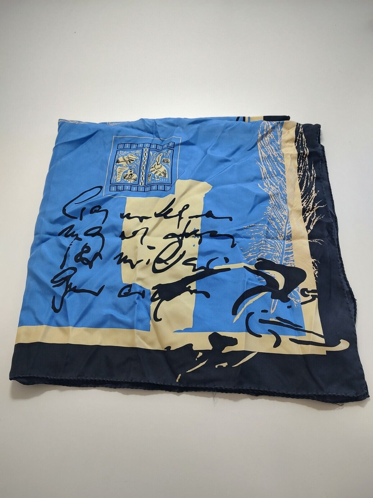 FOULARD 100% SILK SETA SCARVES SCARF SQUARE MADE IN ITALY