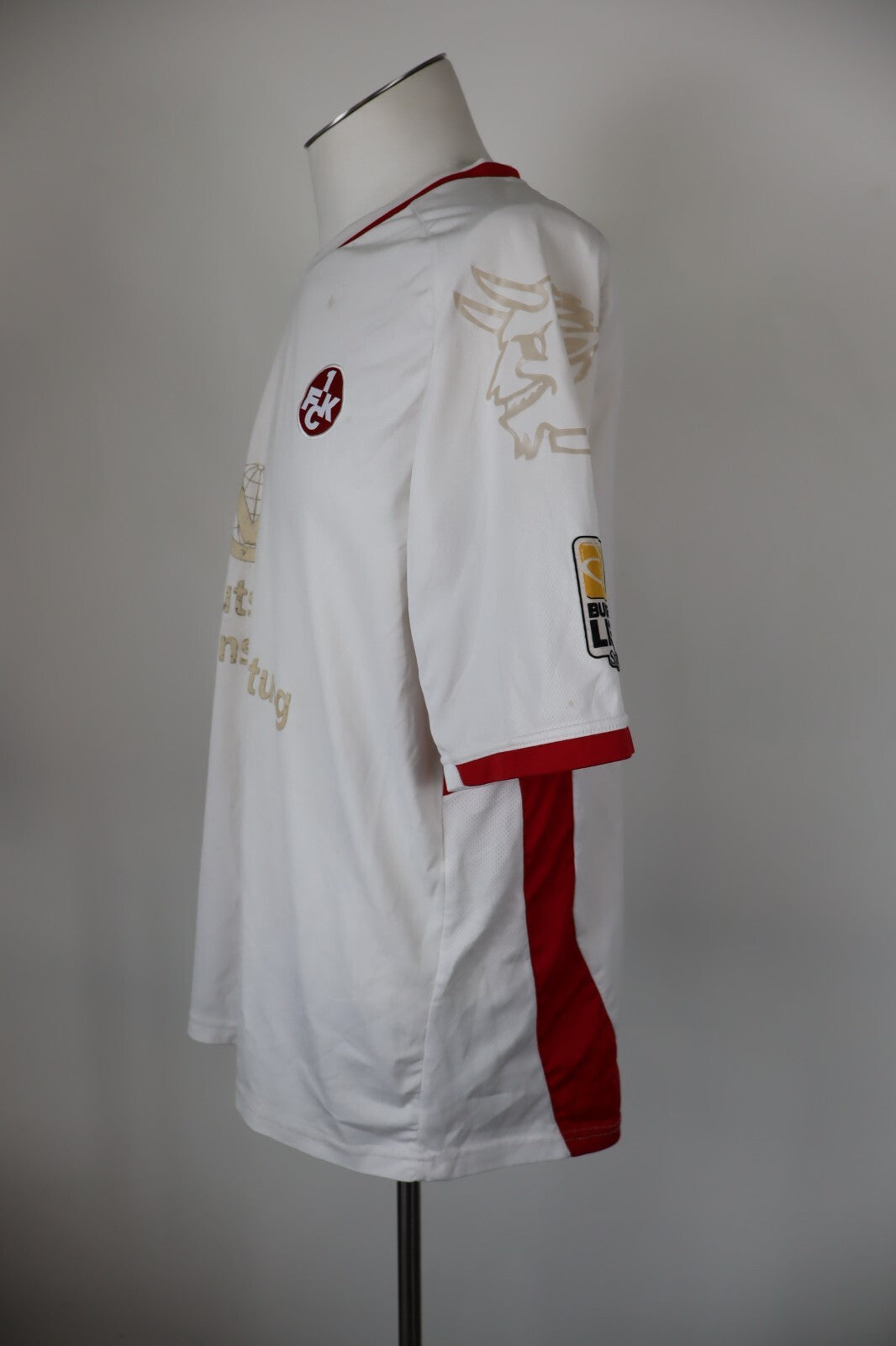 DO YOU FOOTBALL KAISERSLAUTERN MAGLIA CALCIO UOMO Tg L SOCCER JERSEY SPORT 09/10