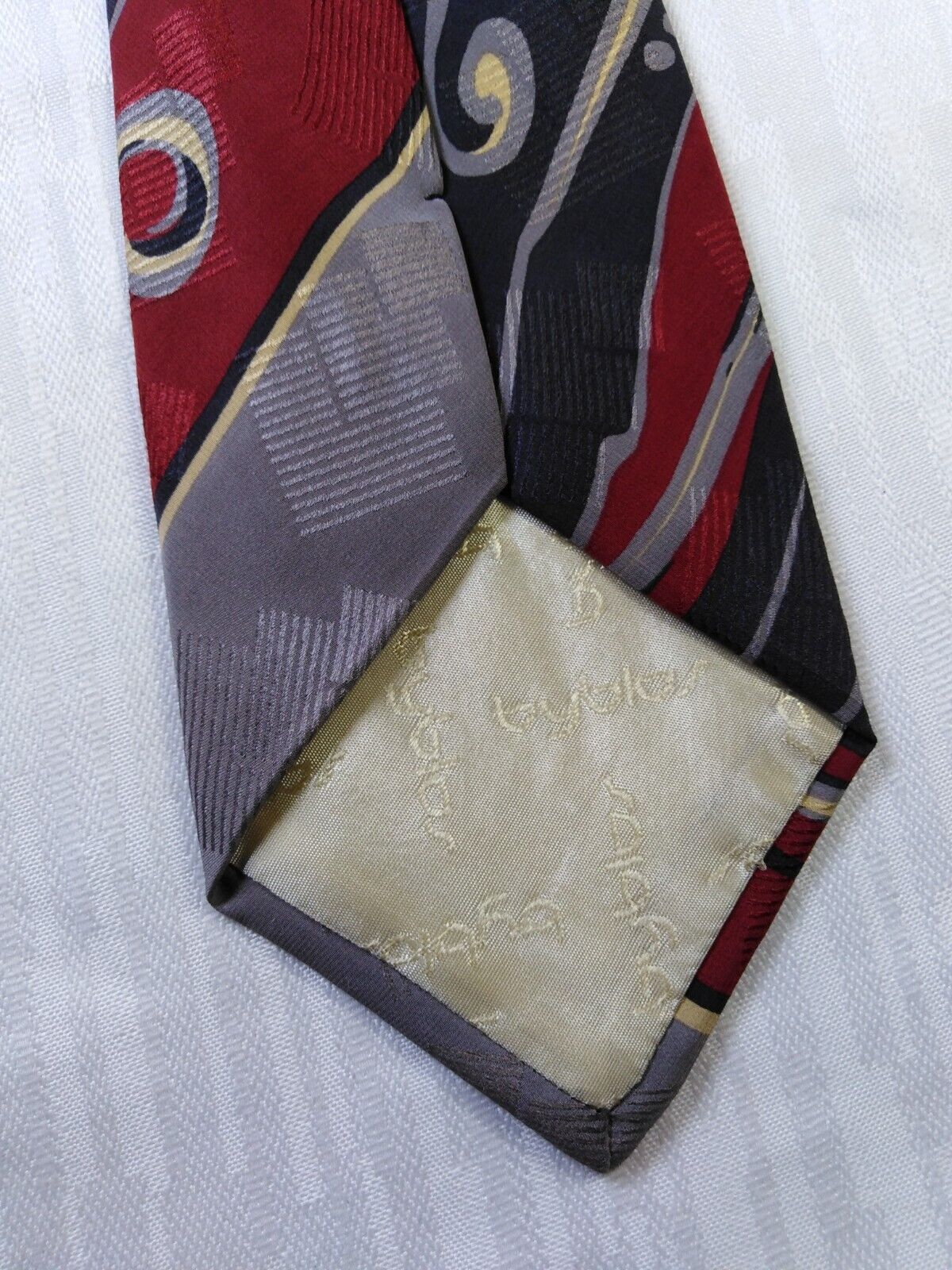 BYBLOS 100% SILK TIE SETA CRAVATTA NECKTIE MADE IN ITALIA CLASSIC