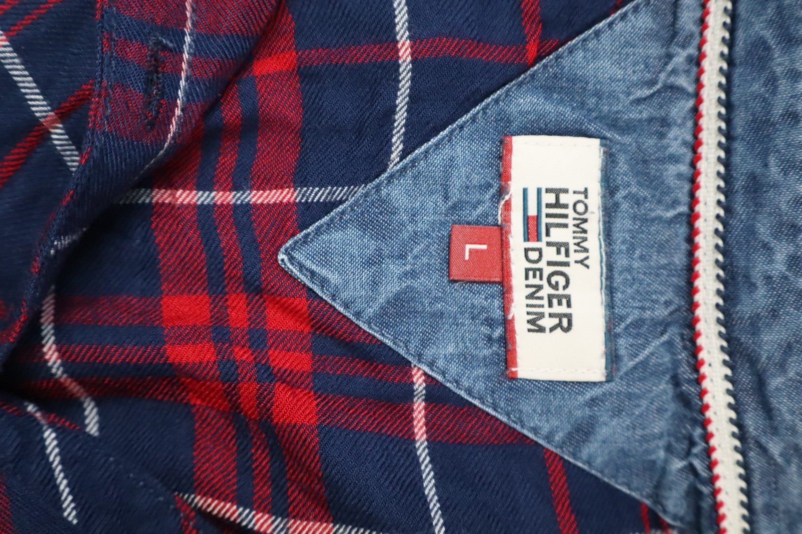 TOMMY HILFIGER CAMICIA  DONNA TG. L WOMAN SHIRT CASUAL VINTAGE