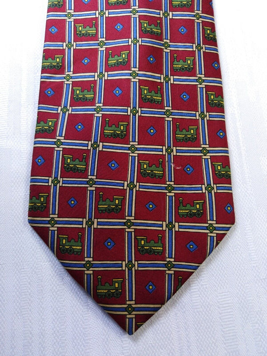 GUY LAROCHE 100% SILK TIE SETA CRAVATTA NECKTIE MADE IN ITALY CLASSIC