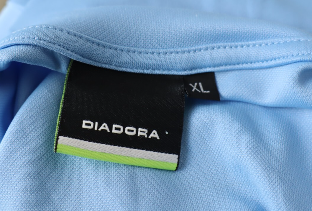 DIADORA NAPOLI MAGLIA CALCIO UOMO Tg XL TRIKOT JERSEY AUTOGRAFI 2007/08