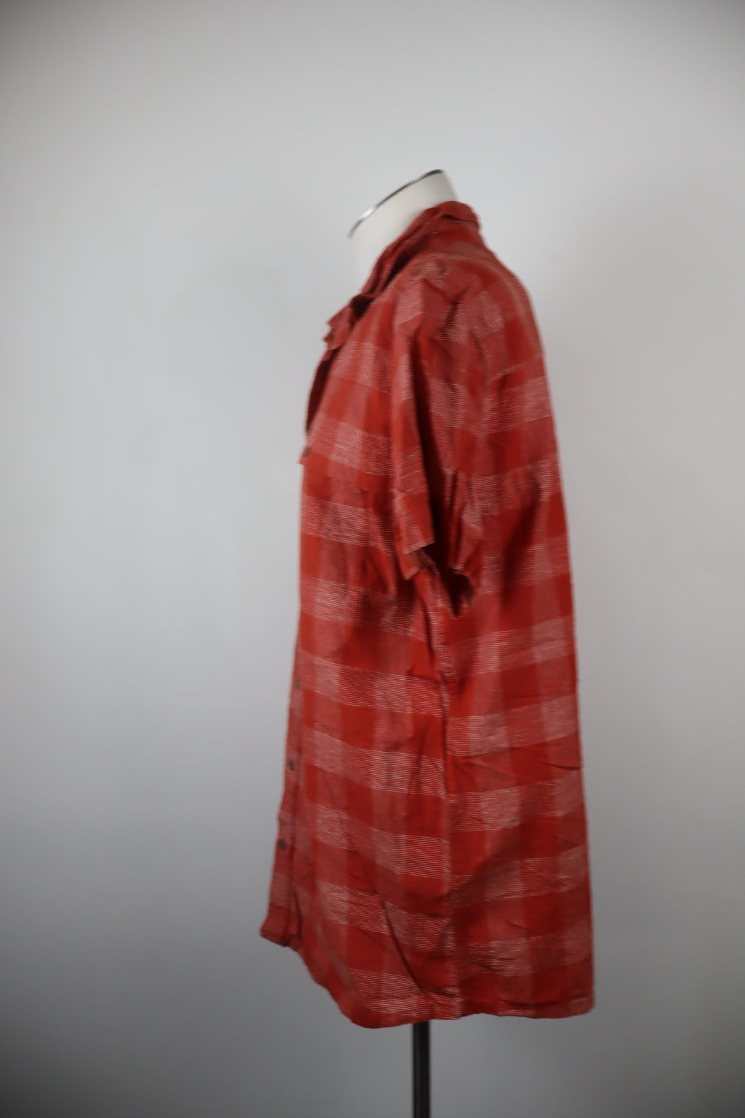 JACK WOLFSKIN CAMICIA UOMO TG. 58 MAN CASUAL VINTAGE  SHIRT CANAPA COTONE LOGO