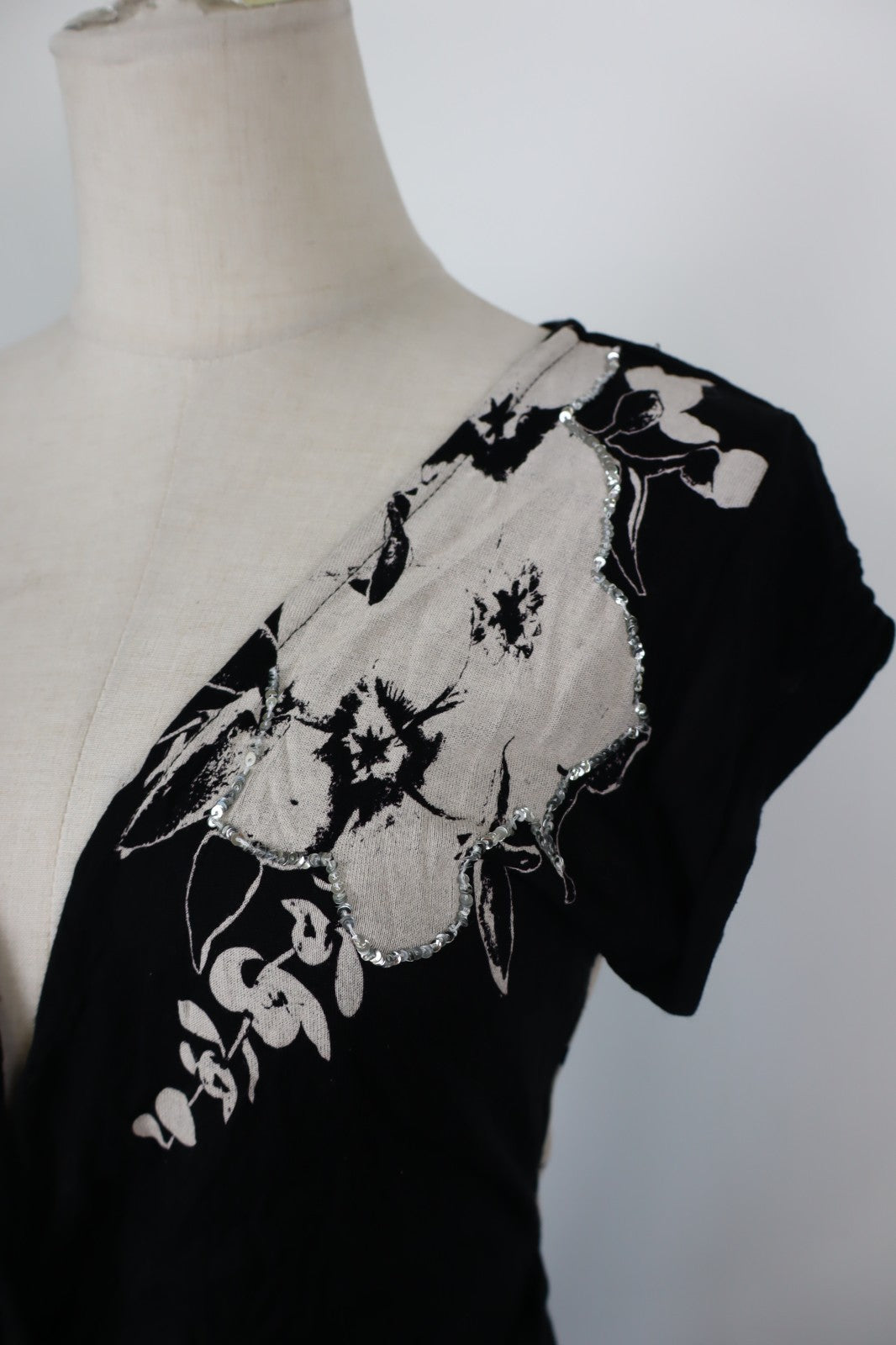 DESIGUAL VESTITO DONNA TG. S WOMAN CASUAL VINTAGE DRESS ABITO VISCOSA