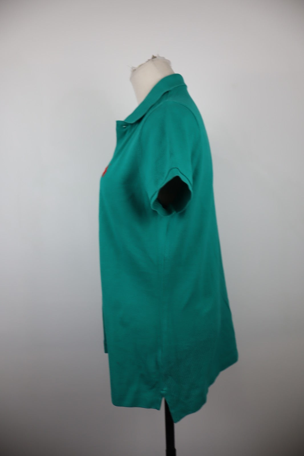 RALPH LAUREN SKINNY POLO DONNA COTONE TG. L WOMAN SHIRT CASUAL VINTAGE COTTON