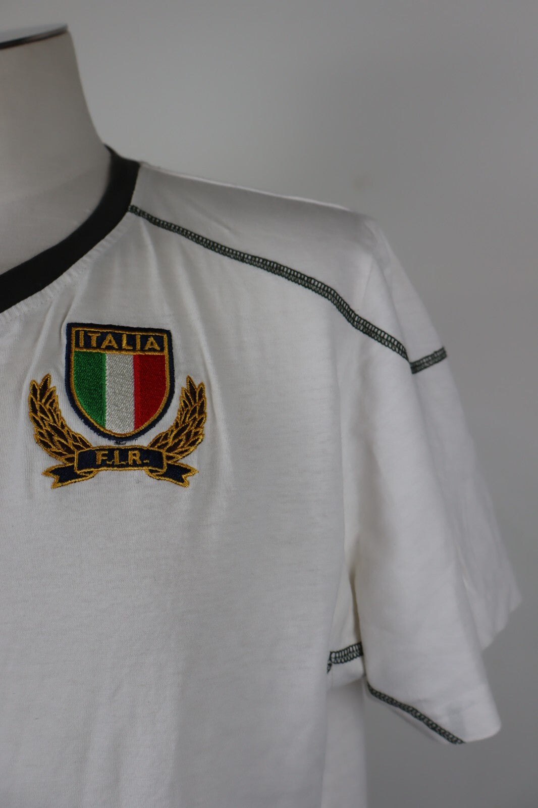 KAPPA FIR ITALIA RUGBY MAGLIA UOMO Tg L MAN VINTAGE SPORT JERSEY