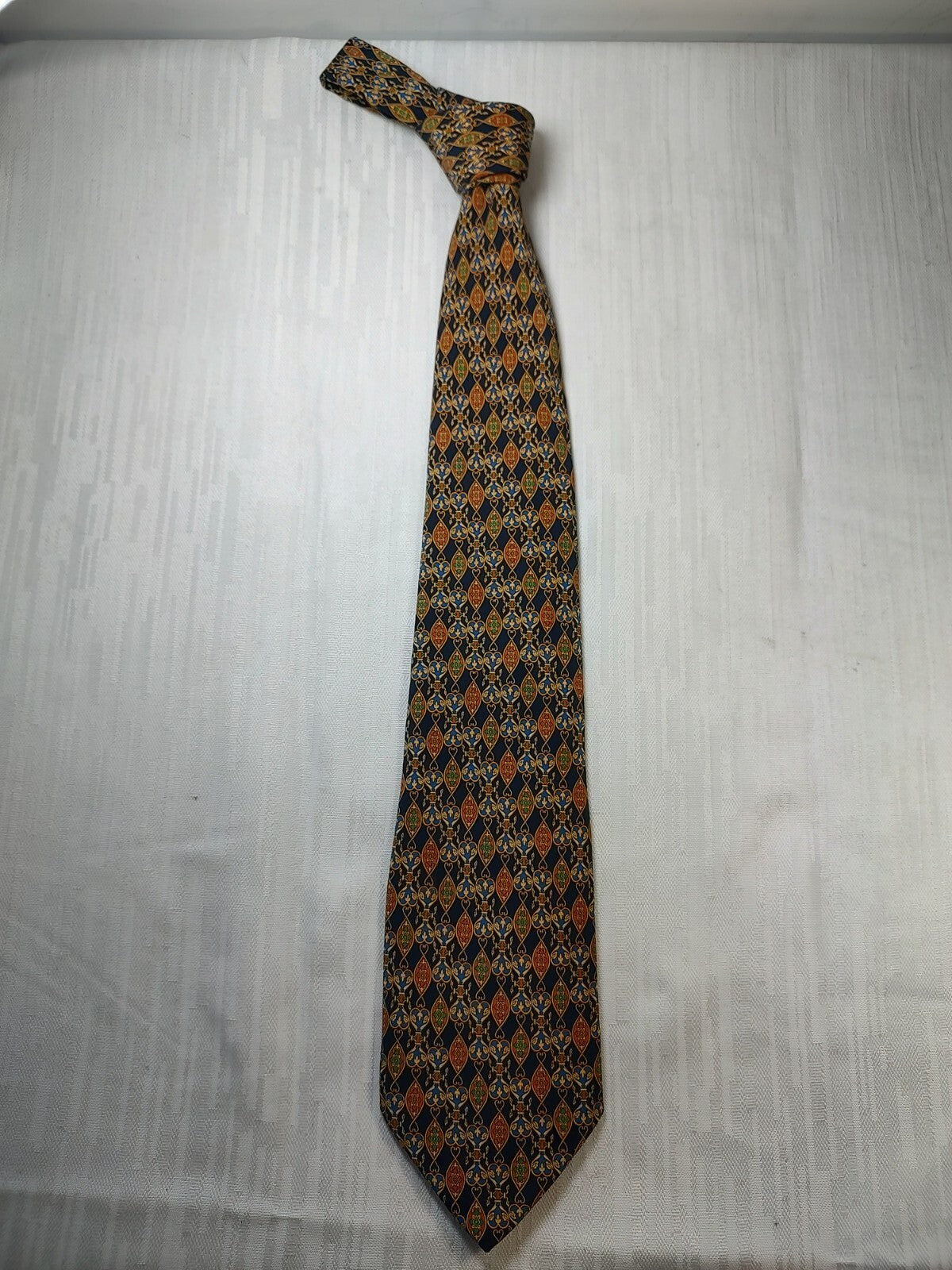 ROXY 100% SILK TIE SETA CRAVATTA NECKTIE MADE IN ITALY CLASSIC