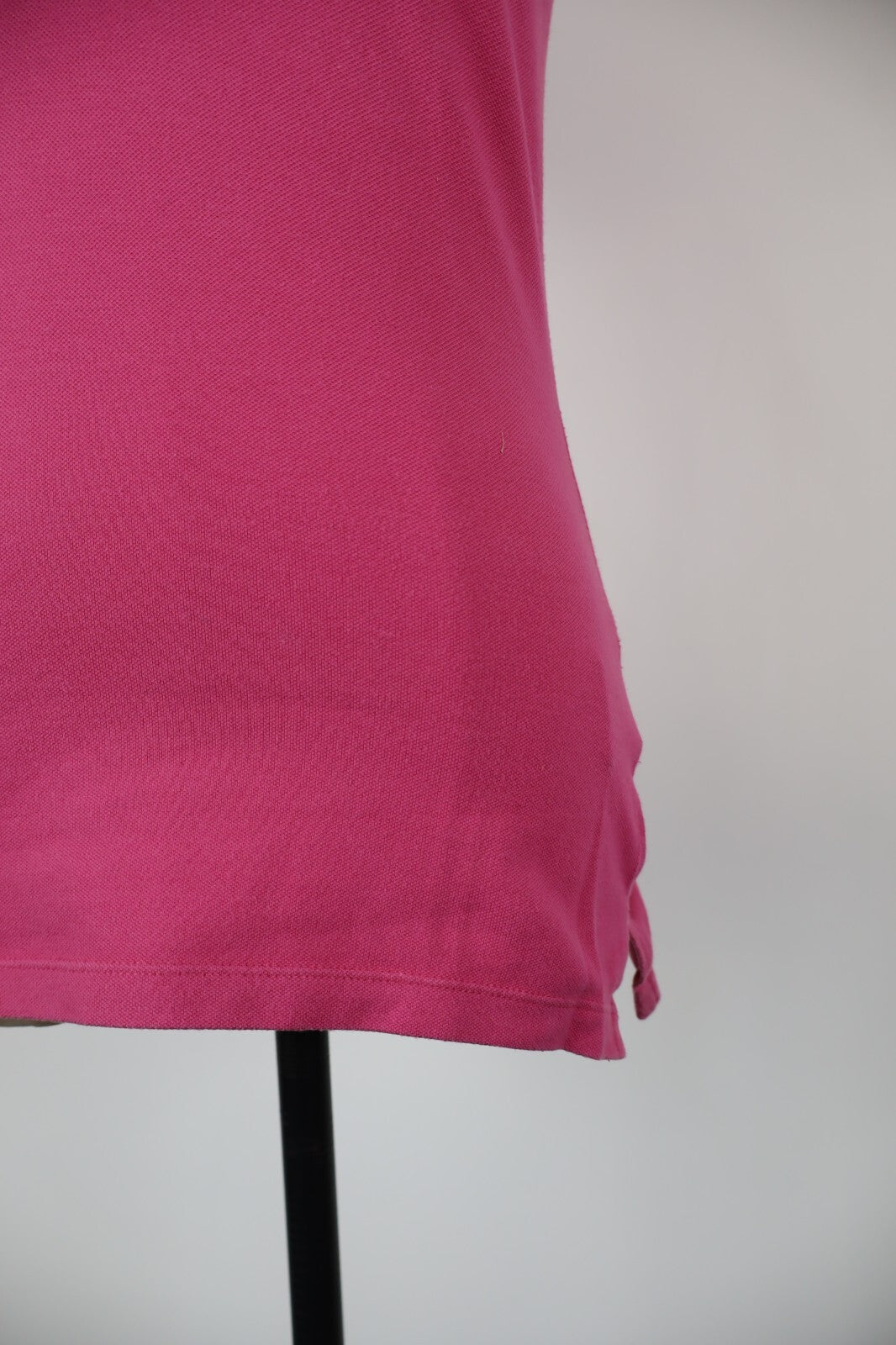 TOMMY HILFIGER MAGLIA POLO DONNA TG XS SLIM FIT WOMAN CASUAL VINTAGE TOP T-SHIRT