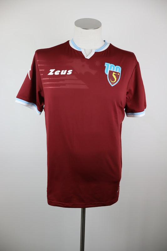 ZEUS SALERNITANA 100 ANNI MAGLIA CALCIO UOMO TG M SOCCER JERSEY CARTELLINO