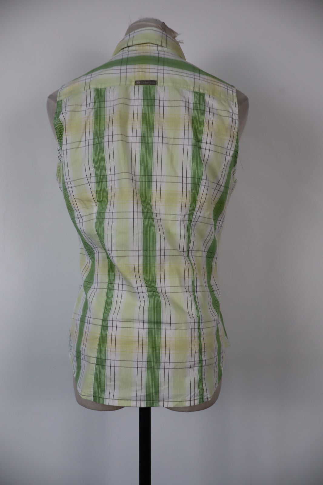 COLUMBIA CAMICIA  SMANICATA DONNA TG. S WOMAN SHIRT CASUAL VINTAGE COTONE