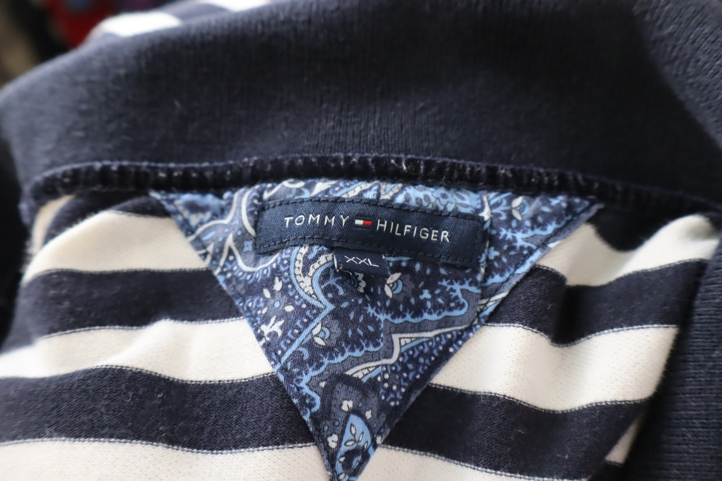 TOMMY HILFIGER MAGLIA POLO DONNA TG 2XL WOMAN CASUAL VINTAGE TOP T-SHIRT COTONE