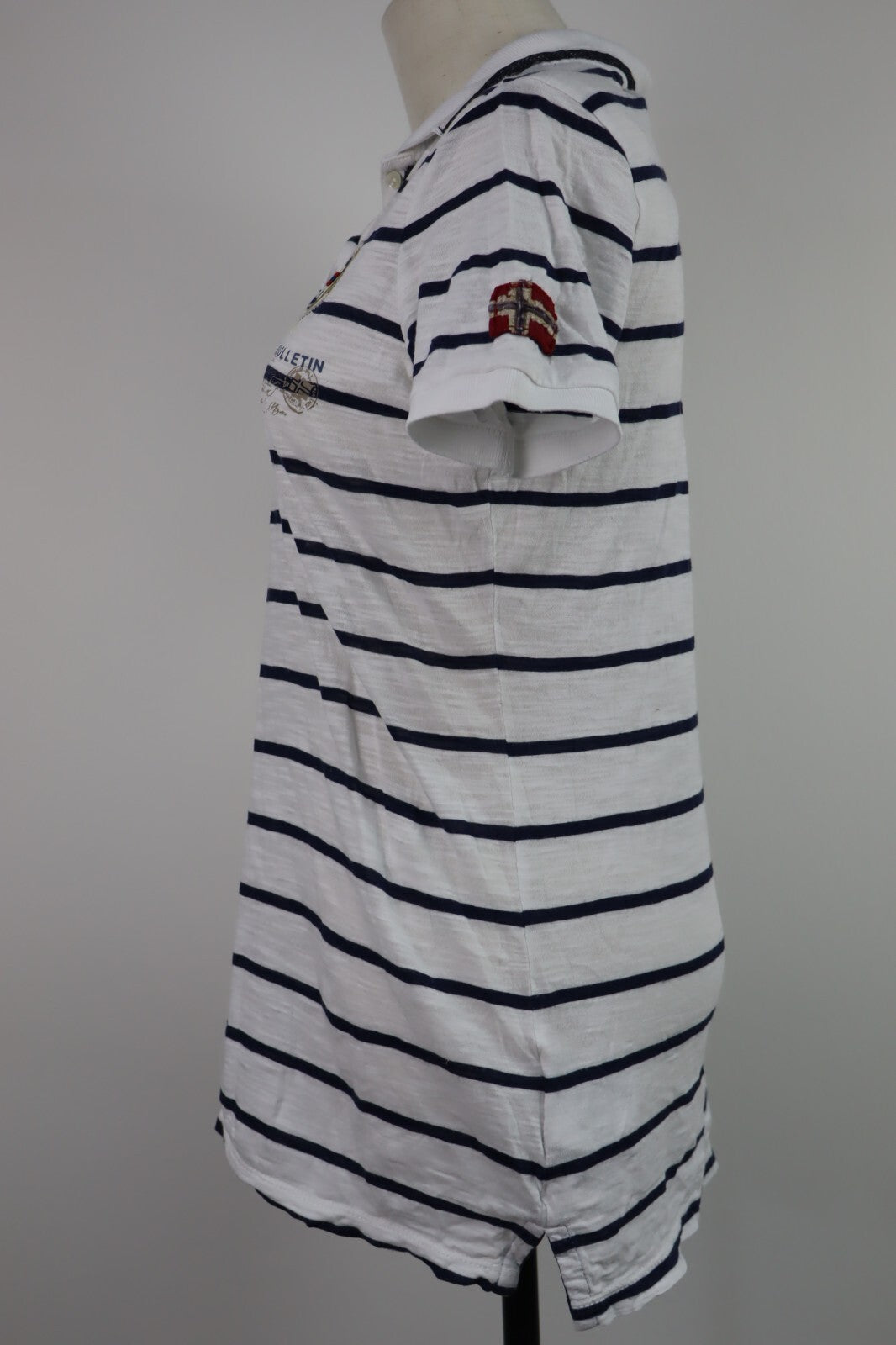 NAPAPIJRI MAGLIA POLO DONNA COTONE TG. M WOMAN SHIRT CASUAL VINTAGE COTTON