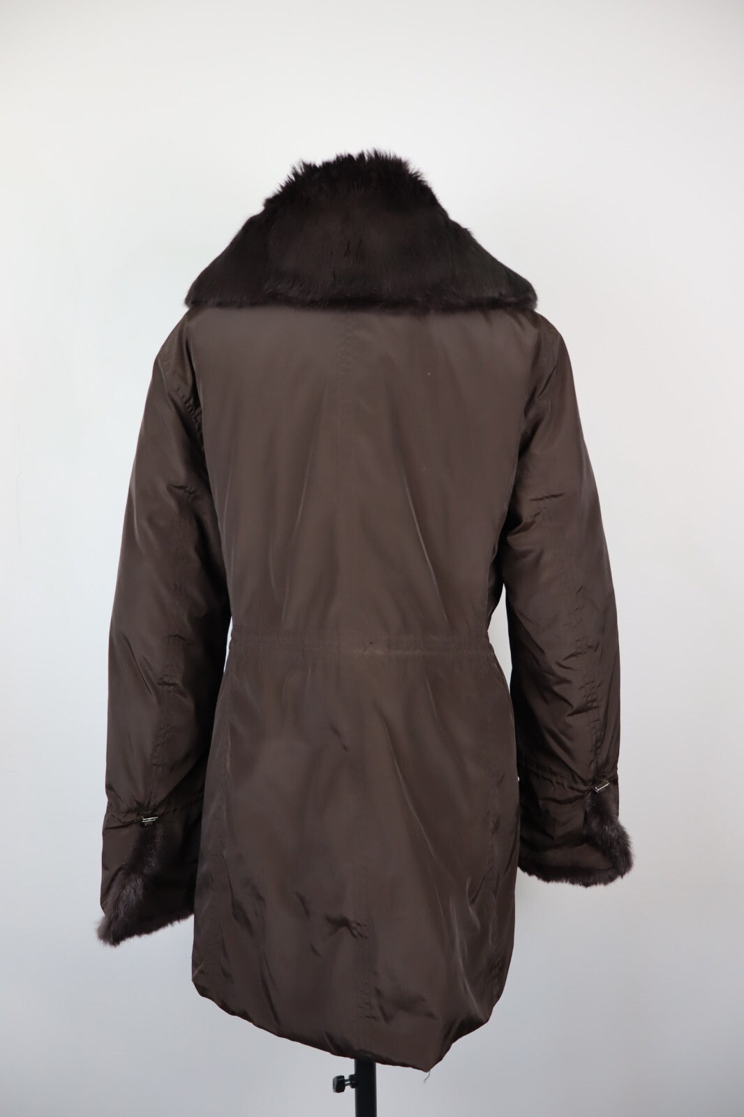 LES COPAINS BLUE PIUMINO GIUBBINO DONNA Tg. XL WOMAN CASUAL JACKET VINTAGE