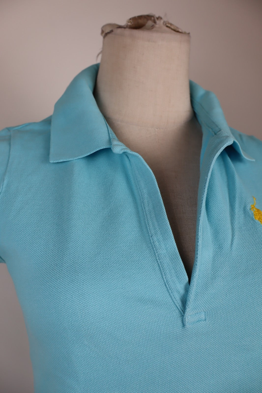 RALPH LAUREN GOLF POLO DONNA MAGLIA COTONE TG S WOMAN SHIRT CASUAL VINTAGE