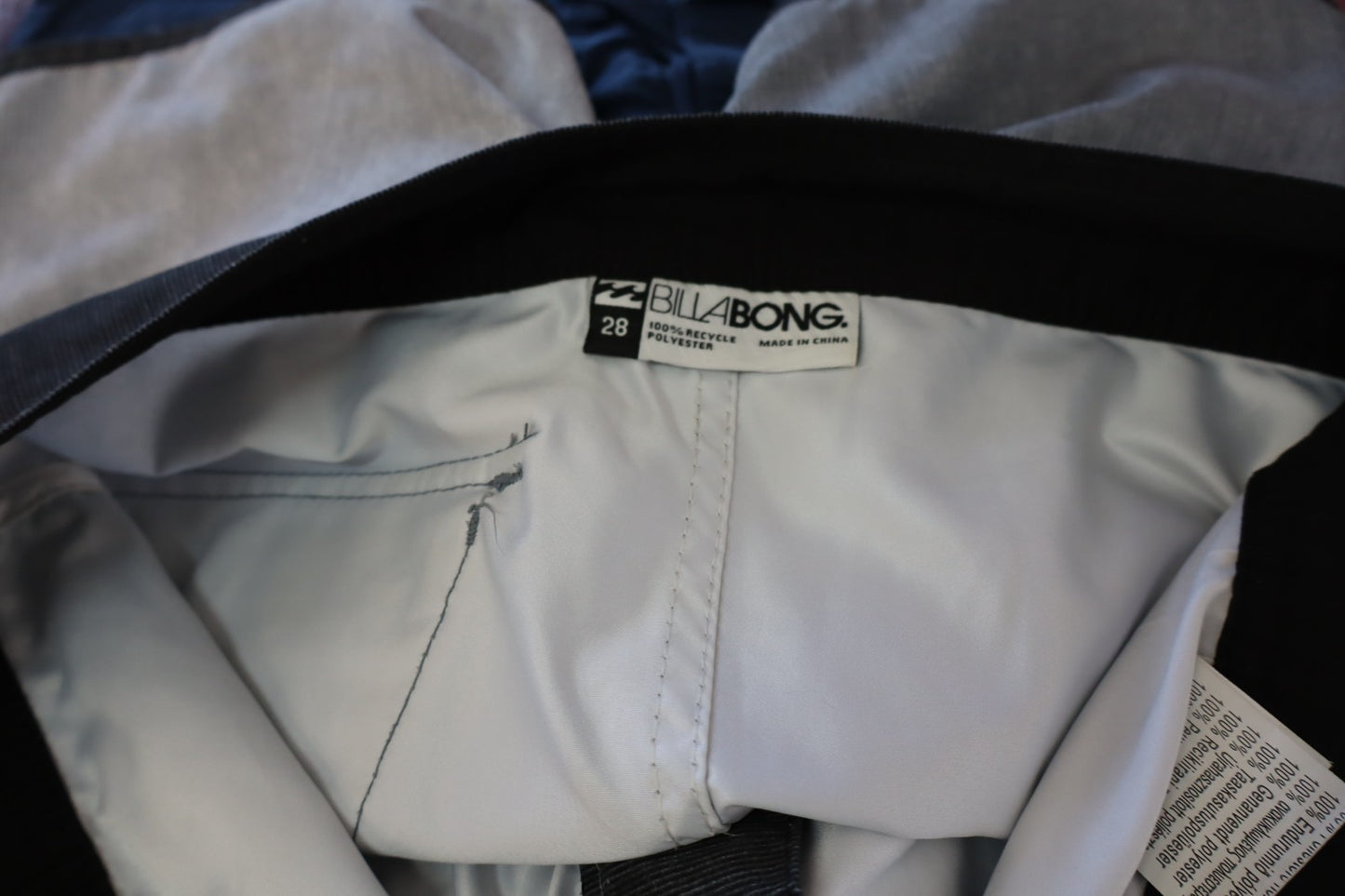 BILLABONG COSTUME PANTALONCINO MARE UOMO TG 28 MEN SWIMSUIT VINTAGE CASUAL