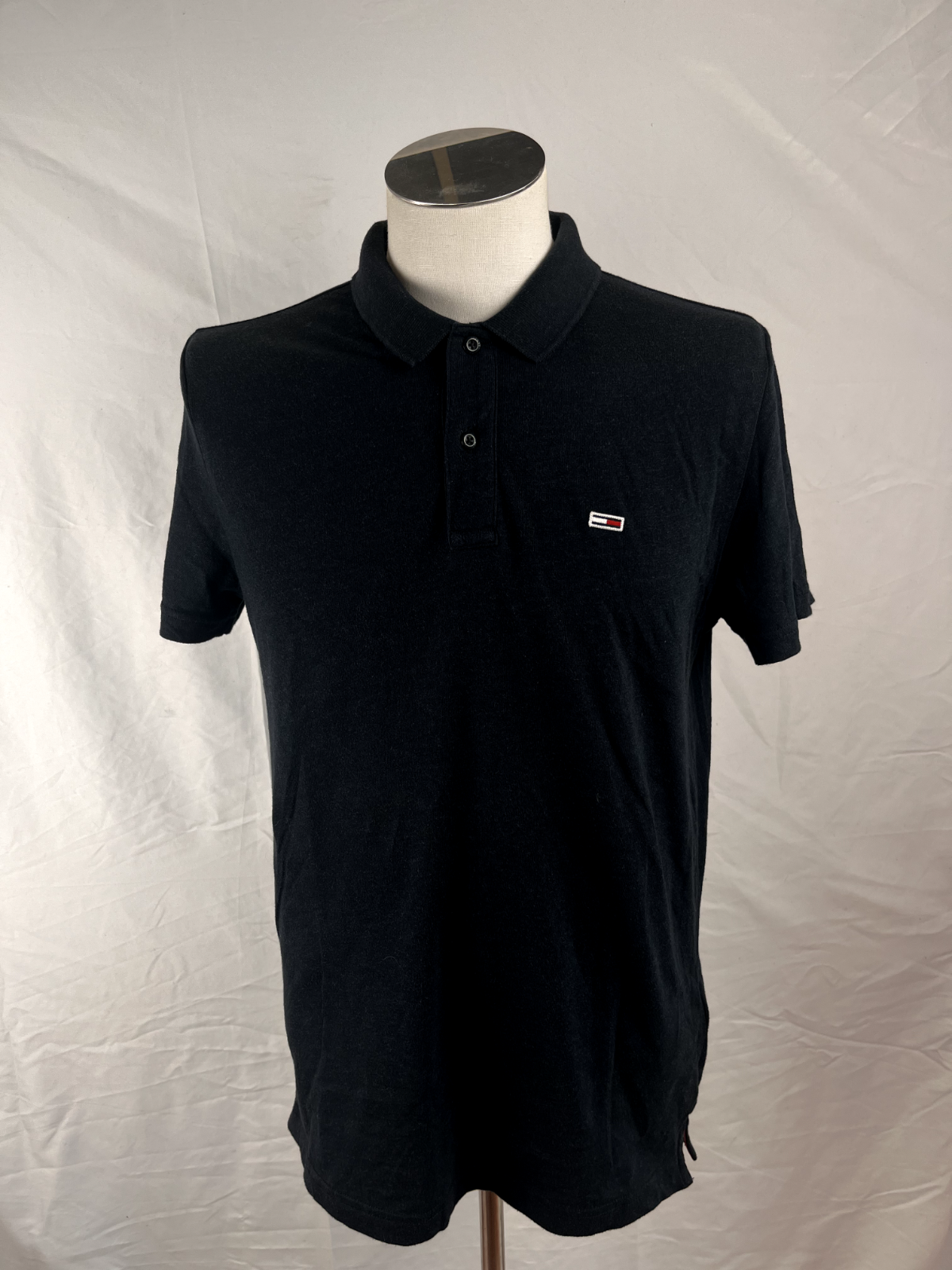 TOMMY HILFIGER  POLO UOMO MAN COTONE TG. M SHIRT CASUAL VINTAGE COTONE