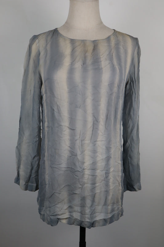 GIANFRANCO FERRE' STUDIO MAGLIA DONNA TG. 42 WOMAN CASUAL VINTAGE BLUSA SETA