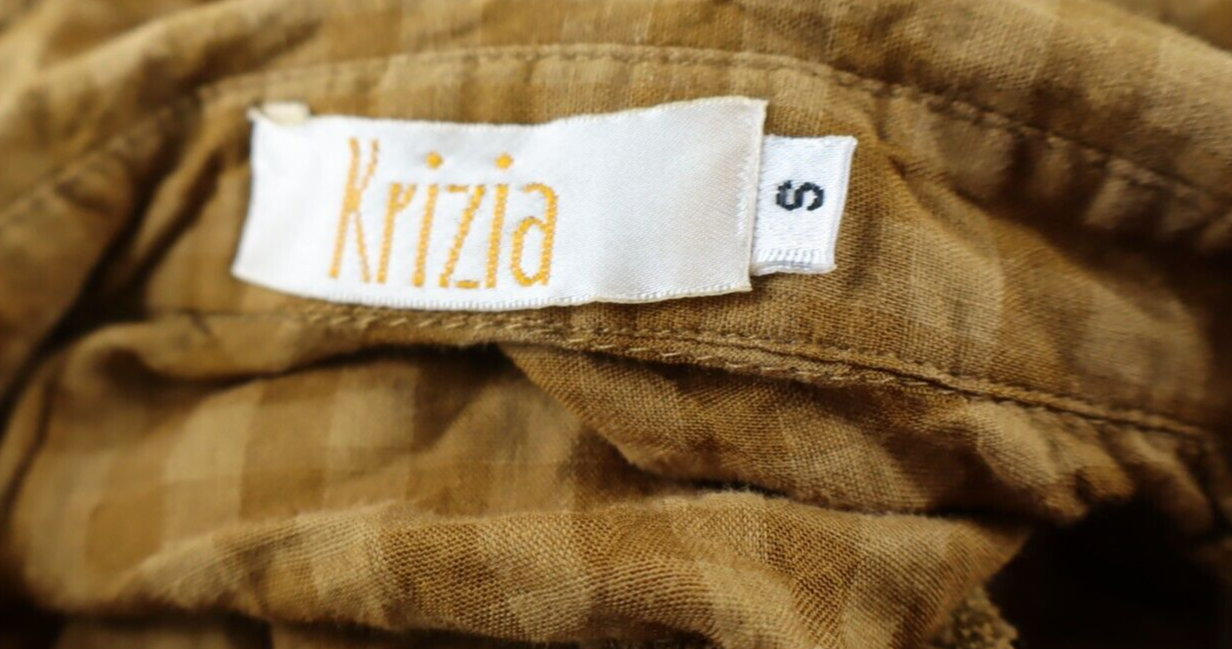 KRIZIA CAMICIA  DONNA TG. S WOMAN SHIRT CASUAL VINTAGE COTONE COTTON