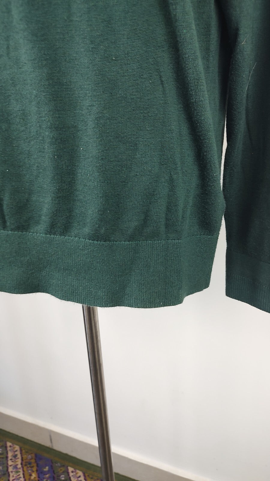 TOMMY HILFIGER MAGLIONE VINTAGE COTONE SETA UOMO Tg. XL MAN SWEATER CASUAL
