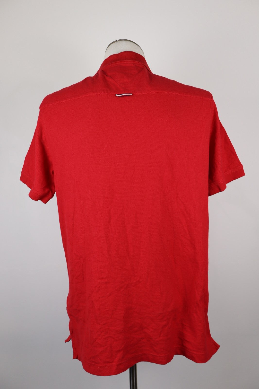 TOMMY HILFIGER POLO MAGLIA UOMO TG XL SLIM FIT MAN T-SHIRT CASUAL VINTAGE COTONE