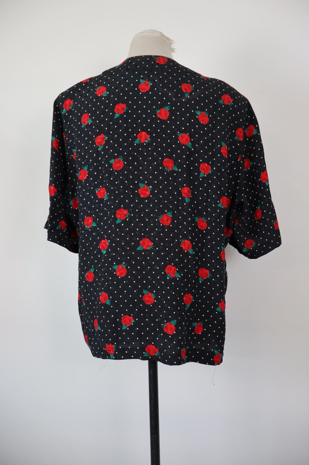 MARINA RINALDI CAMICIA DONNA TG. 27 WOMAN SHIRT CASUAL VINTAGE SETA