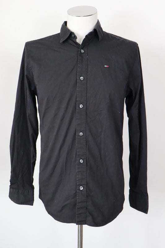 TOMMY HILFIGER CAMICIA COTONE SHIRT UOMO Tg. M MAN VINTAGE CASUAL COTTON