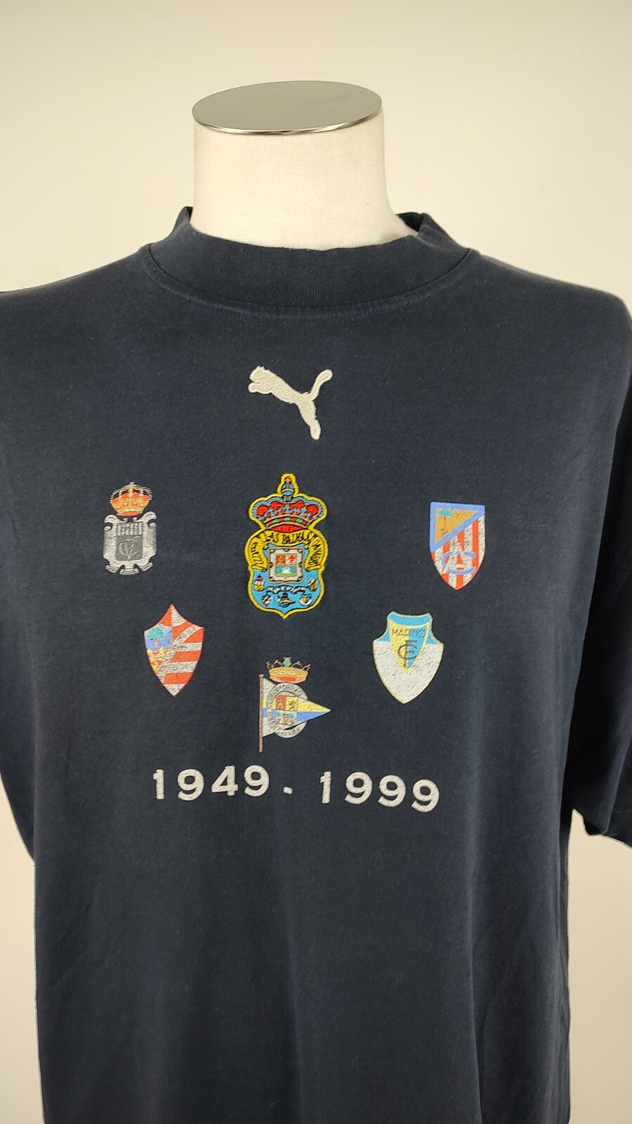 PUMA MAGLIA CALCIO UOMO TG XL MAN T-SHIRT CASUAL VINTAGE SQUADRE SPAGNOLE
