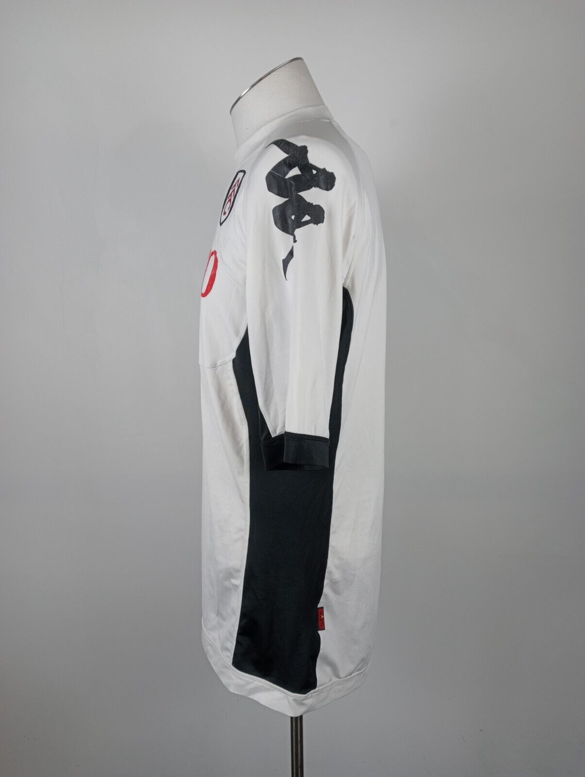 KAPPA FULHAM MAGLIA CALCIO UOMO Tg XL SOCCER TRIKOT JERSEY SPORT 2011-2012