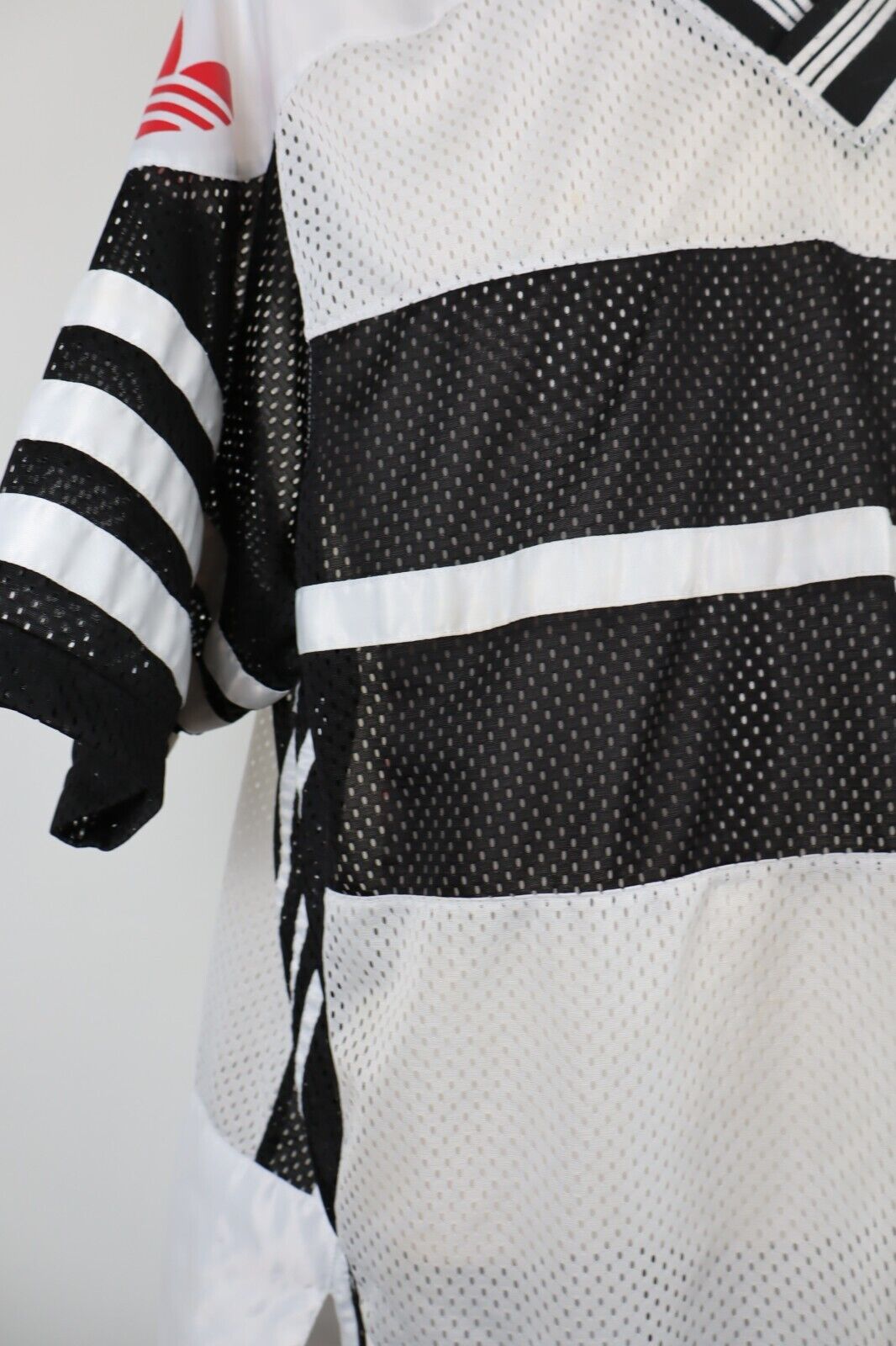 ADIDAS 3 STRIPES '80S MAGLIA SPORTIVA SPORT T-SHIRT UOMO Tg D 7  CASUAL VINTAGE