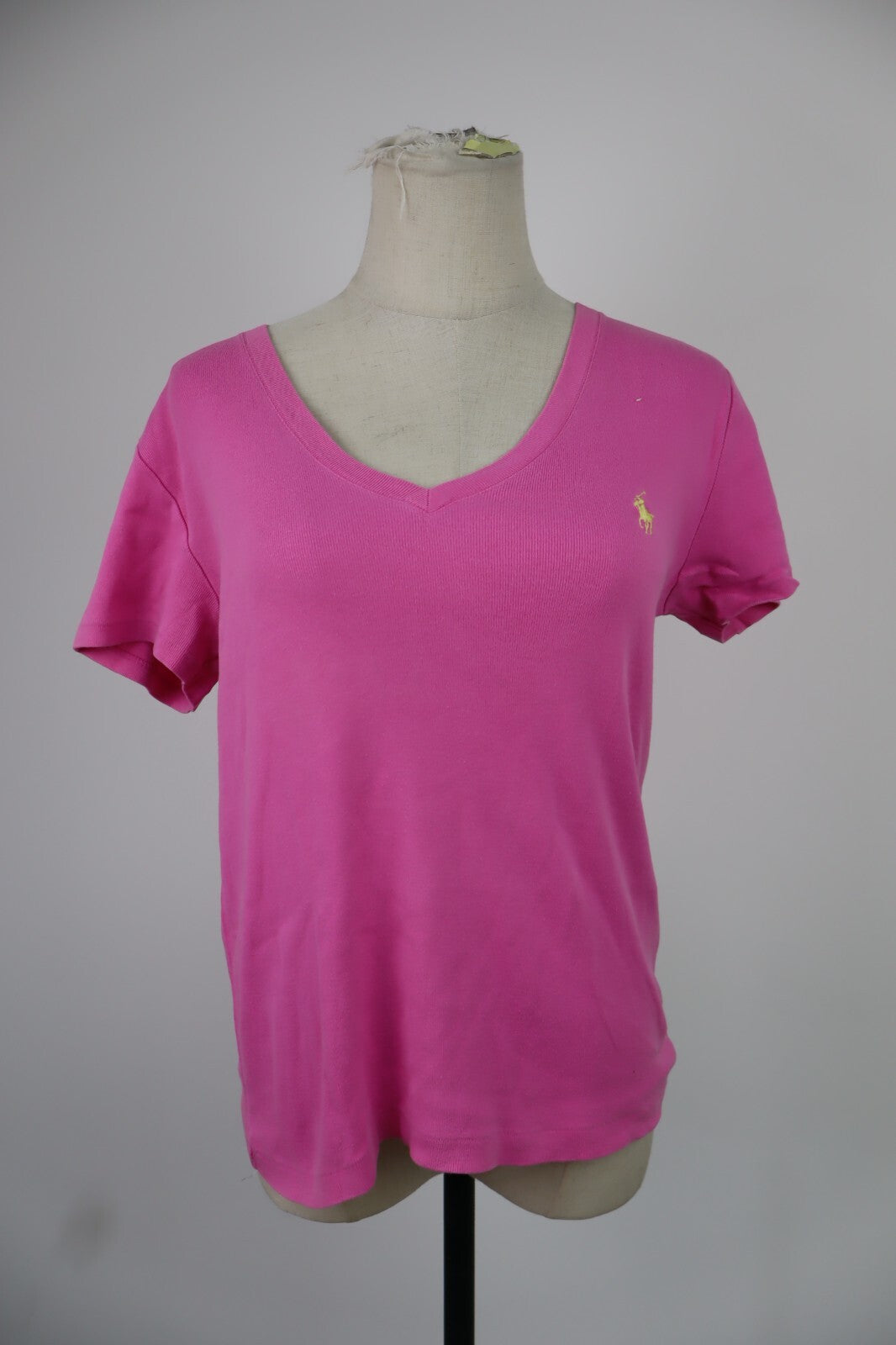 RALPH LAUREN MAGLIA DONNA TG. L WOMAN CASUAL T-SHIRT VINTAGE COTONE
