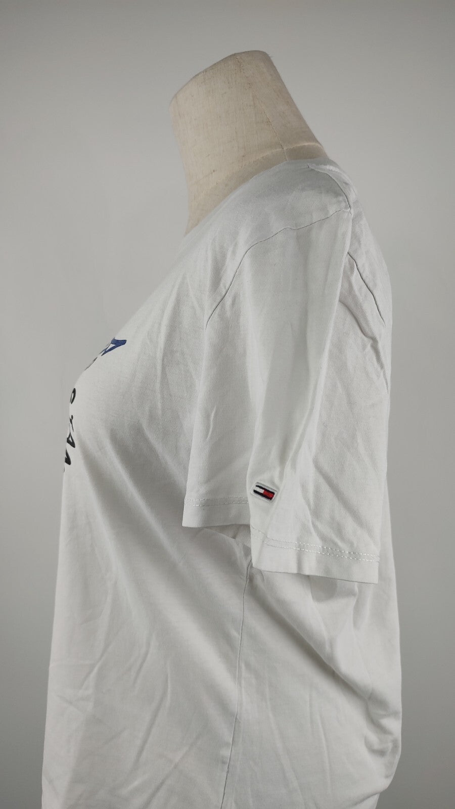 TOMMY HILFIGER MAGLIA DONNA TG. M WOMAN CASUAL VINTAGE T-SHIRT COTONE