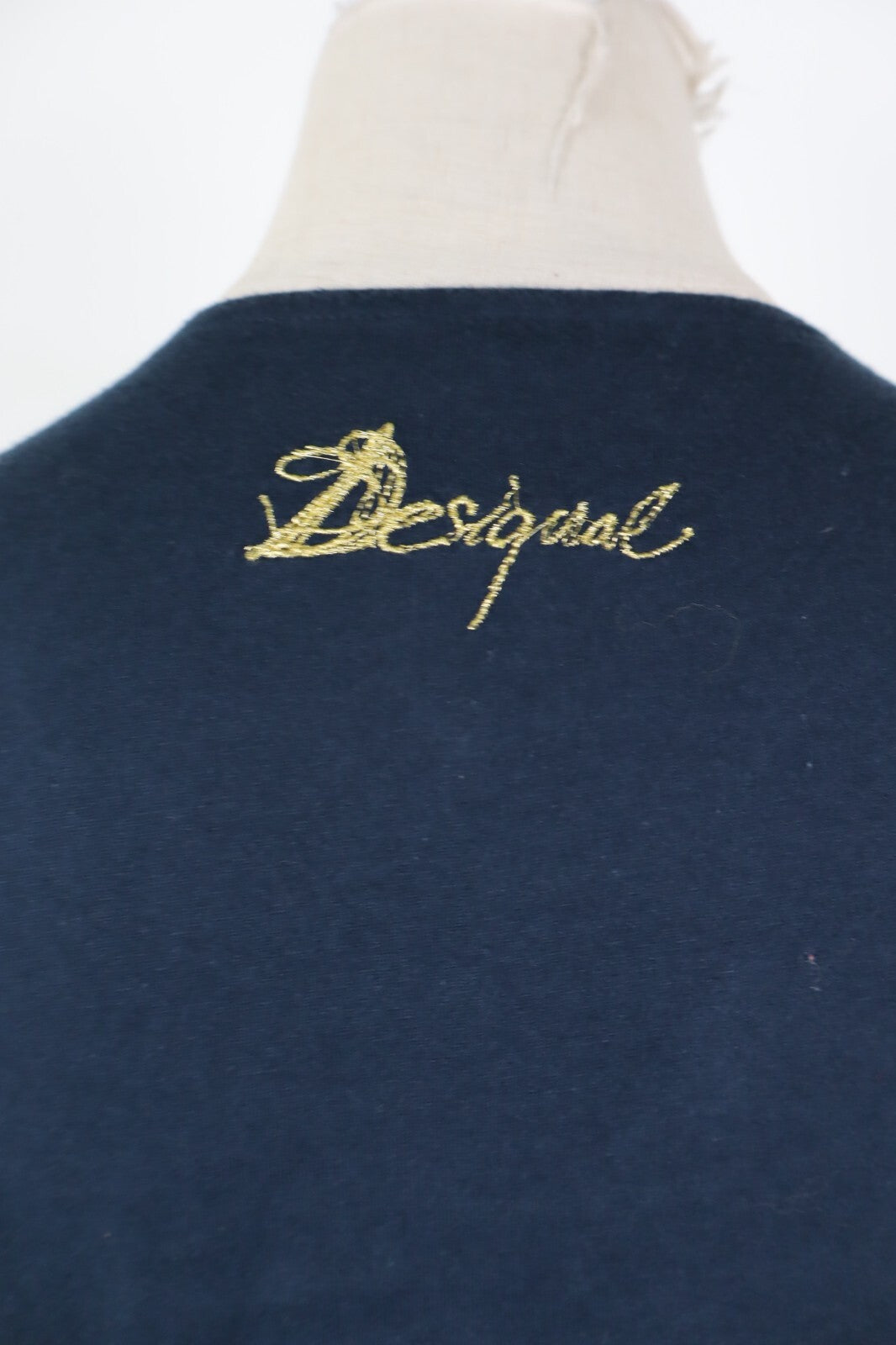 DESIGUAL VESTITO ABITO DONNA TG. XS WOMAN CASUAL VINTAGE DRESS COTONE