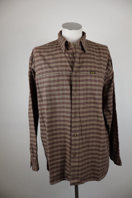 WRANGLER CAMICIA UOMO TG. XL MAN CASUAL VINTAGE SHIRT COTONE COTTON