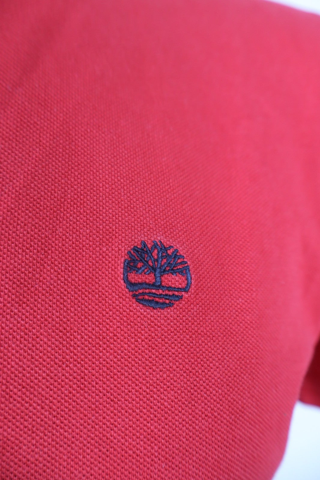 TIMBERLAND MAGLIA POLO COTONE UOMO TG L MAN T-SHIRT CASUAL VINTAGE COTTON LOGO