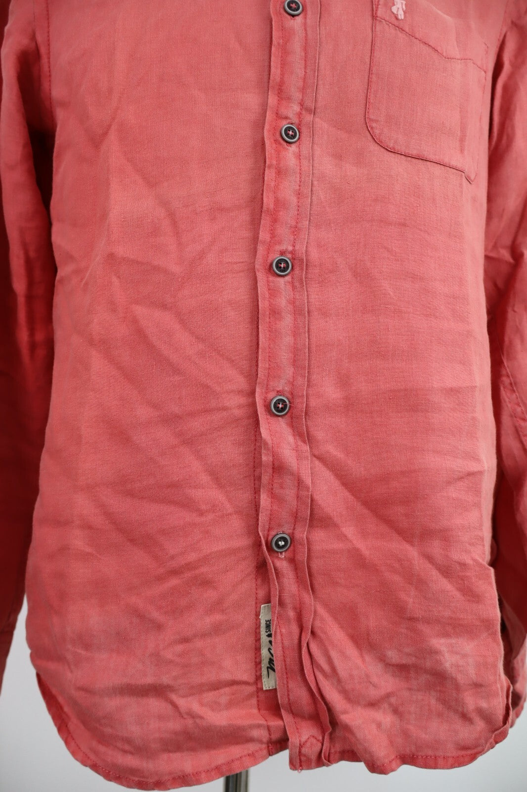 MARLBORO CLASSICS CAMICIA UOMO TG. S MAN CASUAL VINTAGE SHIRT MAN LINO