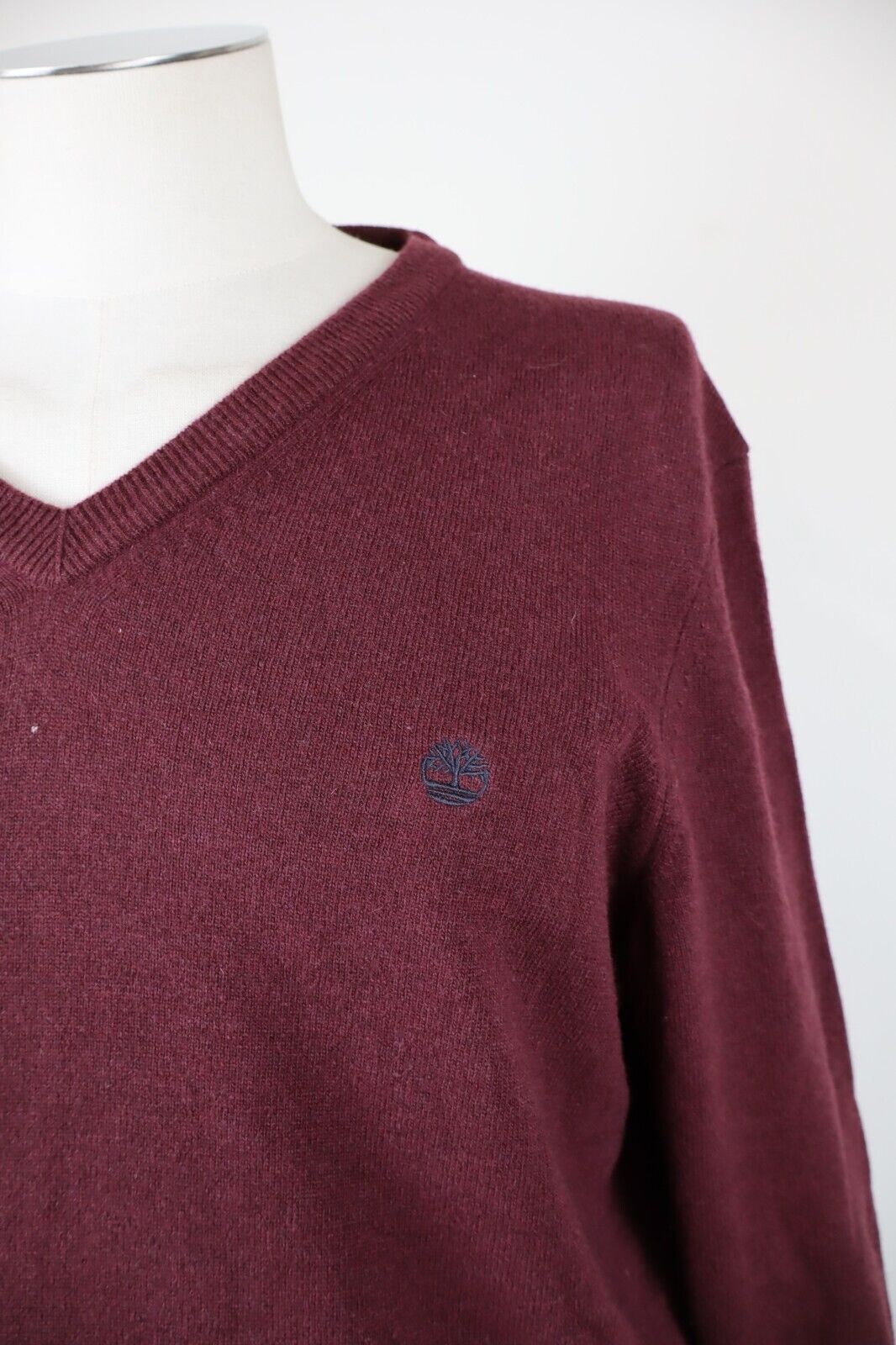 TIMBERLAND MAGLIONE LANA WOOL VINTAGE UOMO Tg. M MAN SWEATER CASUAL