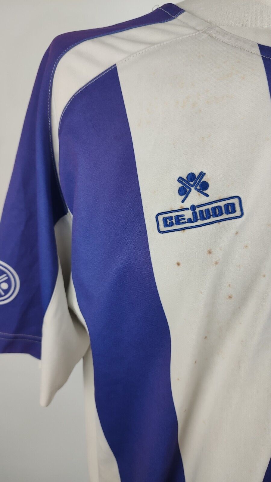 CEJUDO CASABLANCA N 10 MAGLIA CALCIO UOMO Tg XL SOCCER JERSEY SPORT VINTAGE