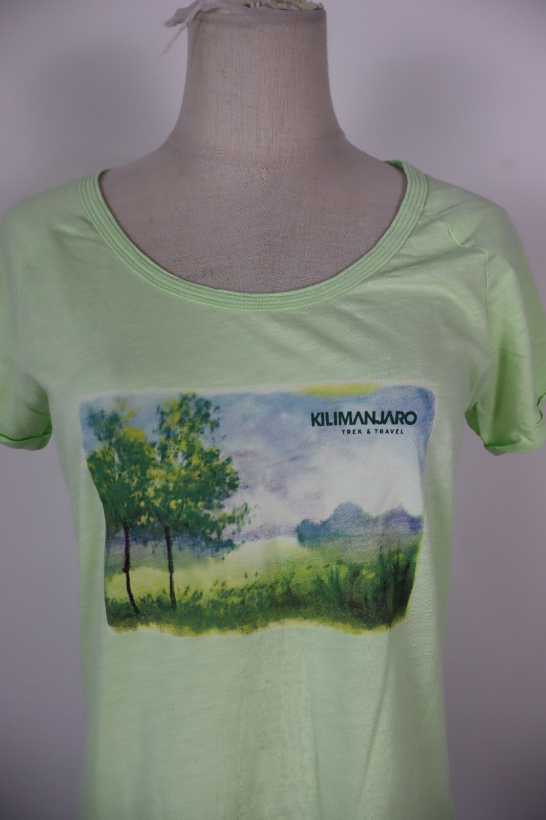 KILIMANGIARO MAGLIA DONNA T-SHIRT TG. L WOMAN CASUAL VINTAGE SHIRT COTONE